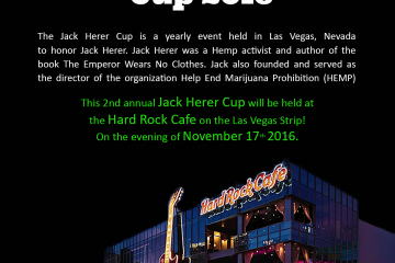 The Jack Herer Cup, Las Vegas, Nov 17th 2016